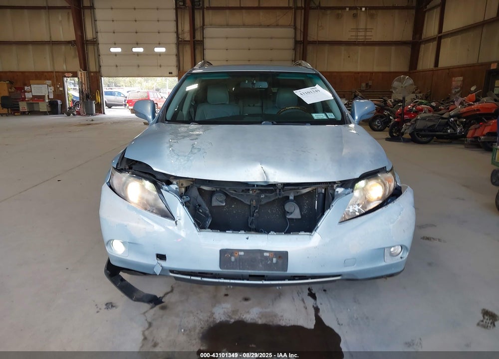 2010 LEXUS RX 350 VIN: 2T2BK1BA5AC037305