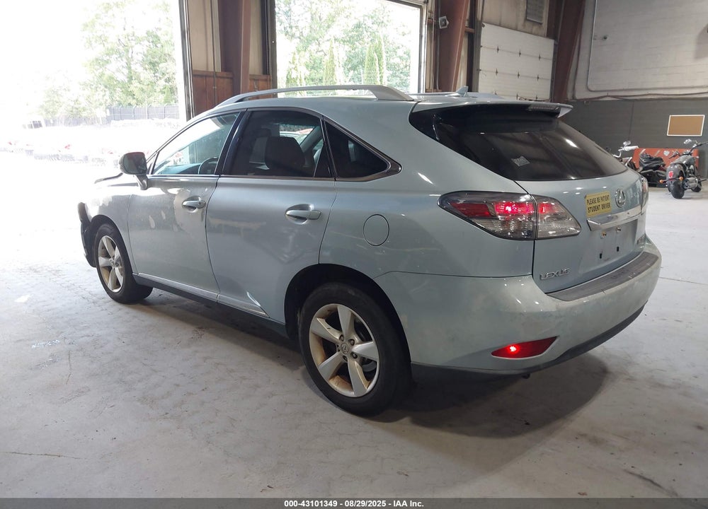 2010 LEXUS RX 350 VIN: 2T2BK1BA5AC037305