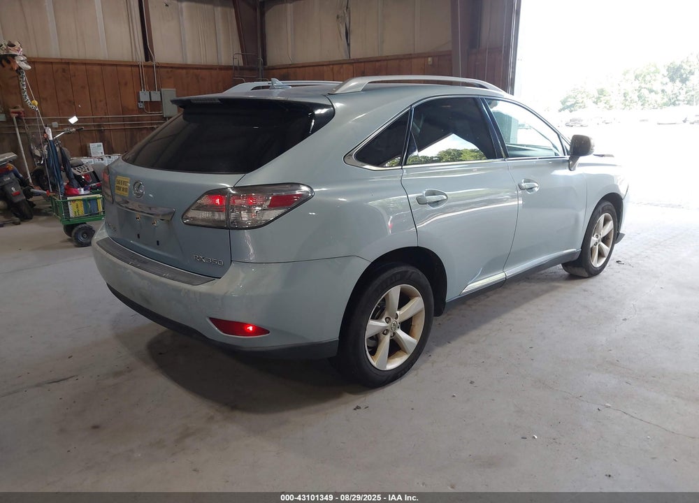 2010 LEXUS RX 350 VIN: 2T2BK1BA5AC037305