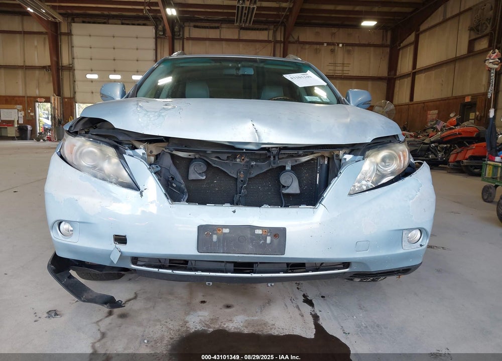 2010 LEXUS RX 350 VIN: 2T2BK1BA5AC037305