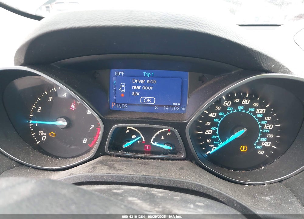2013 FORD ESCAPE S VIN: 1FMCU0F70DUB23913