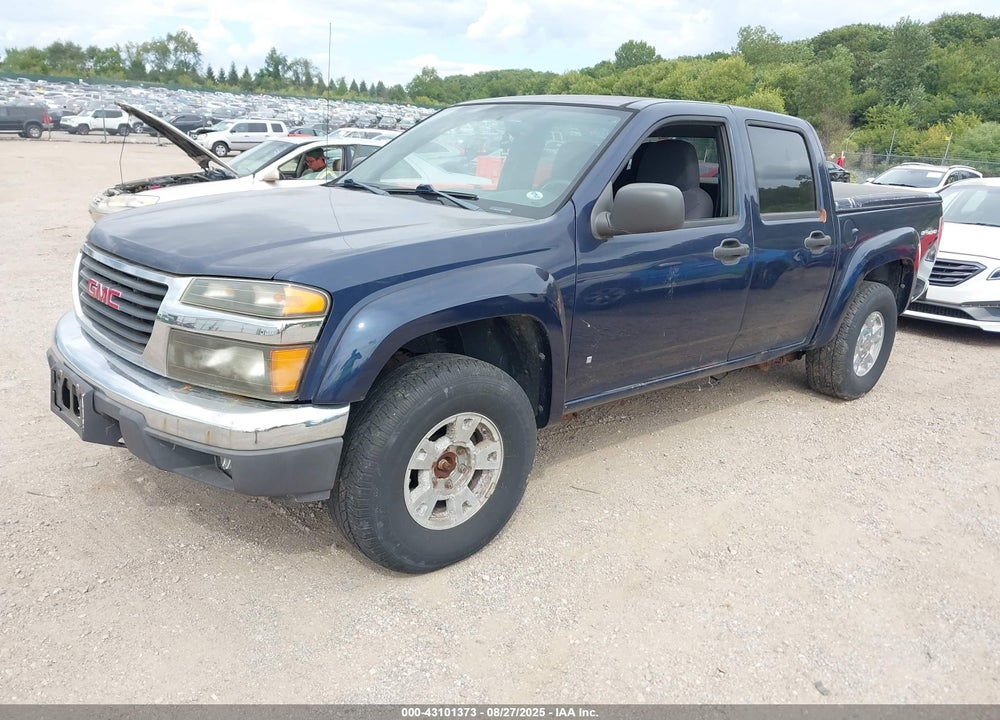 2007 GMC CANYON SLE2 VIN: 1GTDT13E578107532