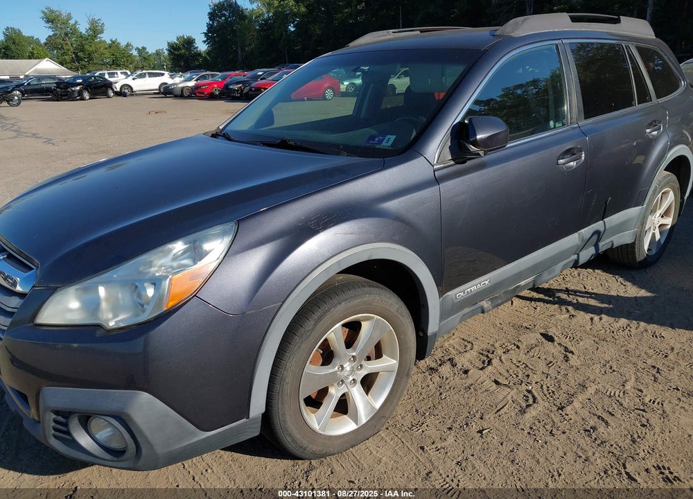 2013 SUBARU OUTBACK VIN: 4S4BRCCC2D3207172