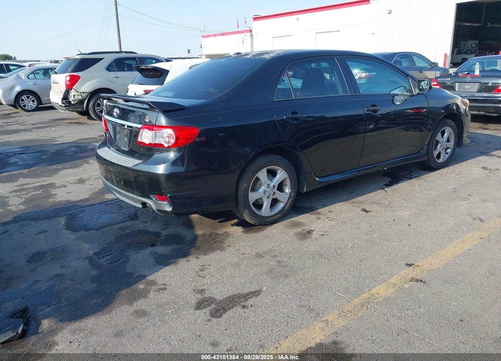 2011 TOYOTA COROLLA S VIN: 2T1BU4EE6BC741769