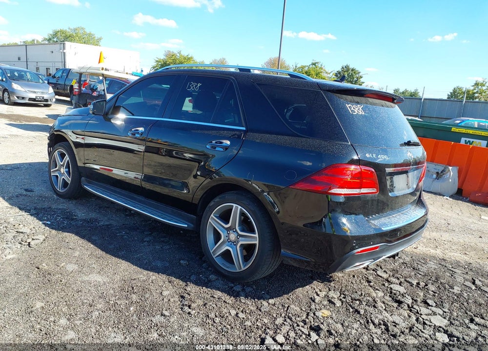 2016 MERCEDES-BENZ GLE 400 4MATIC VIN: 4JGDA5GB5GA648615