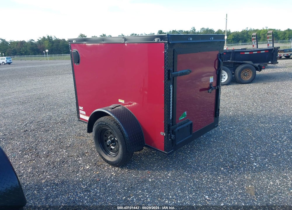 2025 J AND C TRAILERS INC ENCLOSED TRAILER VIN: 1J9BE0616SD498490
