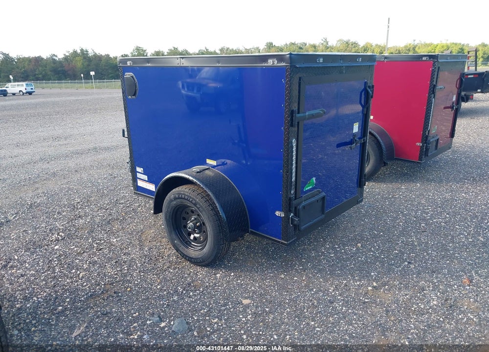 2025 J AND C TRAILERS INC ENCLOSED TRAILER VIN: 1J9BE0618SD498491