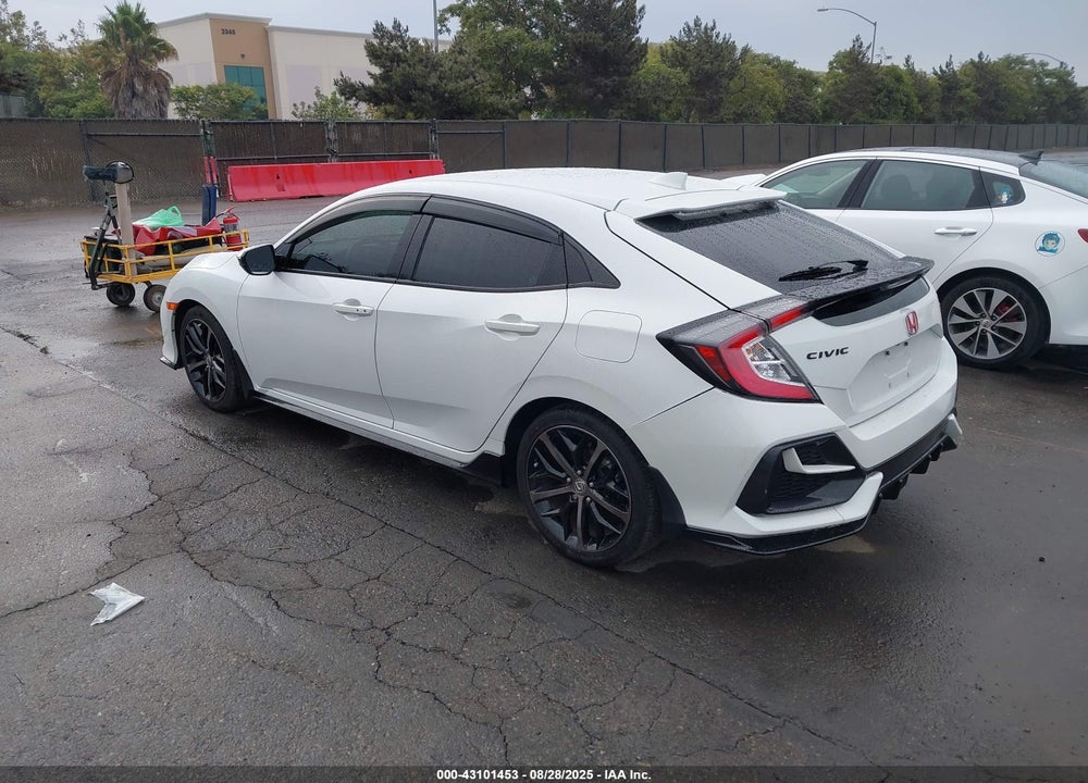 2020 HONDA CIVIC SPORT VIN: SHHFK7H49LU420140