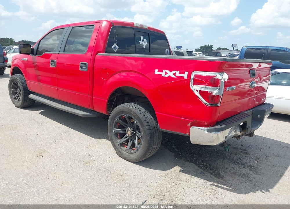 2013 FORD F-150 VIN: 1FTFW1EF8DFA48151