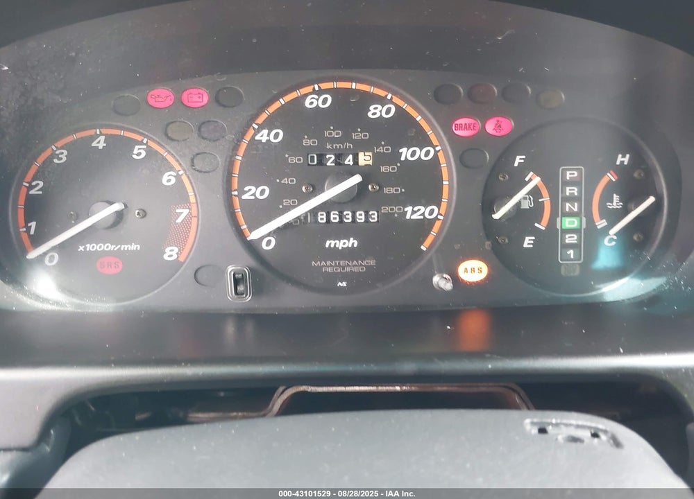 2000 HONDA CR-V EX VIN: JHLRD186XYS002190