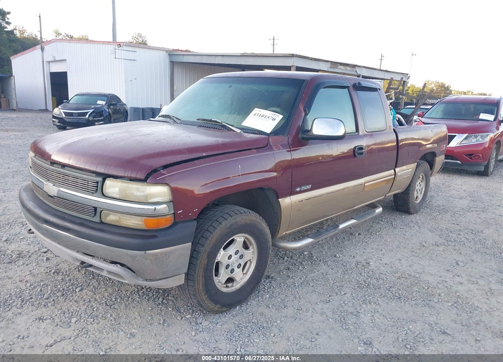 1999 CHEVROLET SILVERADO 1500 LS VIN: 2GCEK19T6X1206425