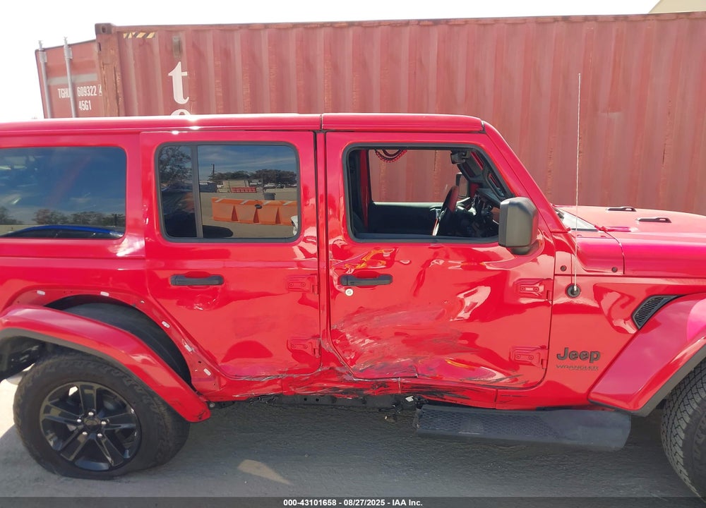 2022 JEEP WRANGLER UNLIMITED VIN: 1C4HJXENXNW271729