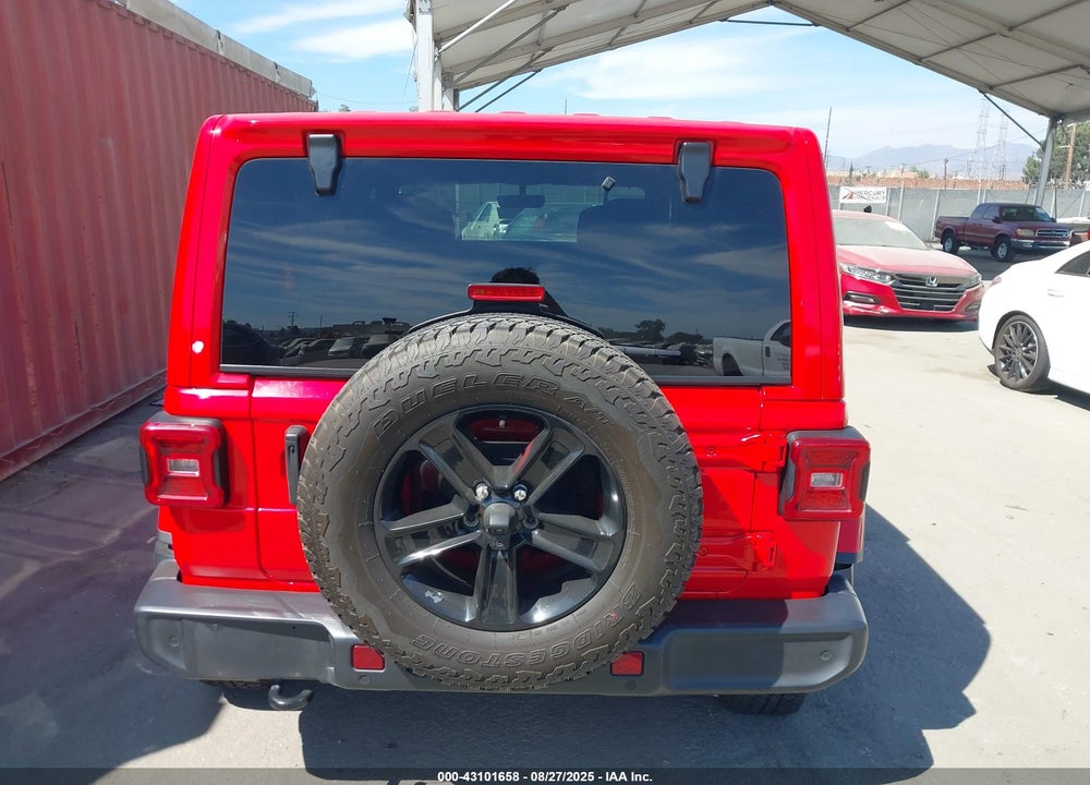 2022 JEEP WRANGLER UNLIMITED VIN: 1C4HJXENXNW271729