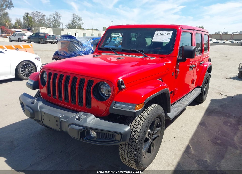 2022 JEEP WRANGLER UNLIMITED VIN: 1C4HJXENXNW271729