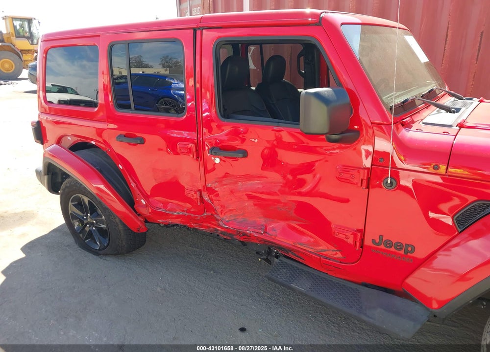 2022 JEEP WRANGLER UNLIMITED VIN: 1C4HJXENXNW271729