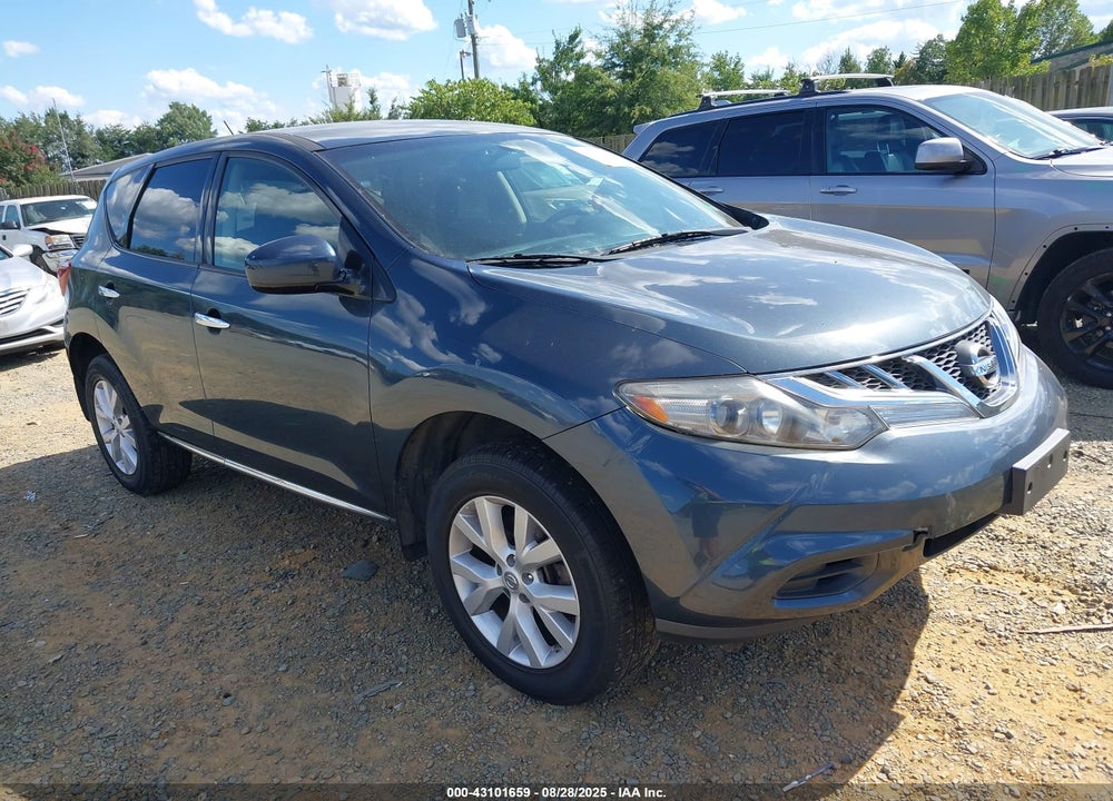 2013 NISSAN MURANO S VIN: JN8AZ1MW4DW305135
