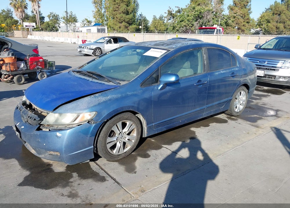2010 HONDA CIVIC LX VIN: 2HGFA1F59AH581268