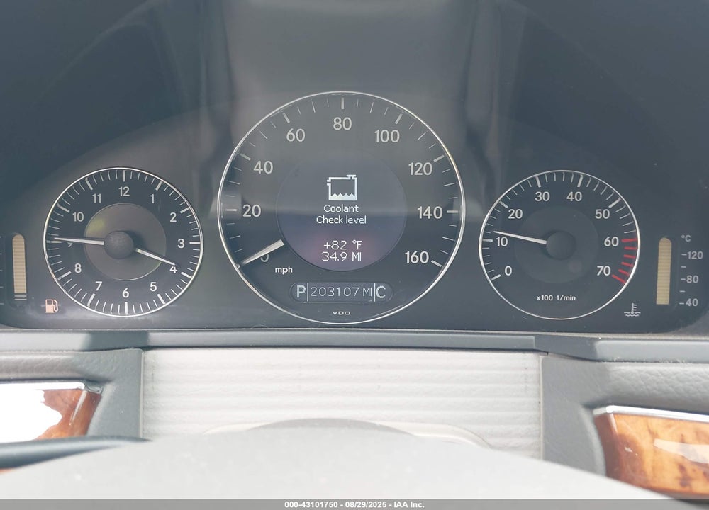 2004 MERCEDES-BENZ E 320 VIN: WDBUF65J34A444038