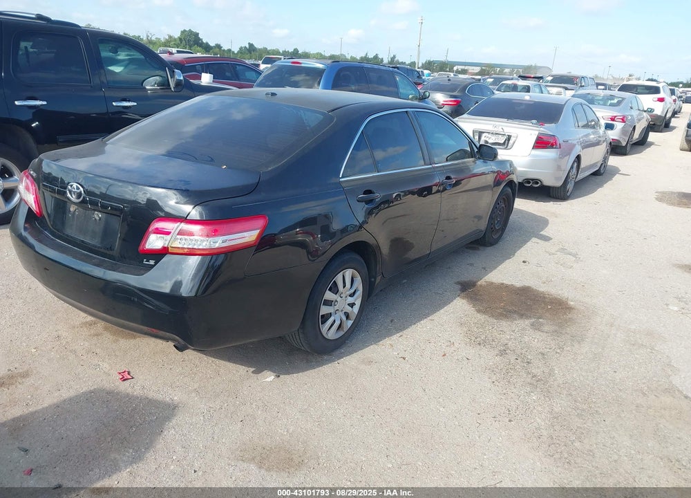 2010 TOYOTA CAMRY VIN: 4T1BF3EK2AU537154