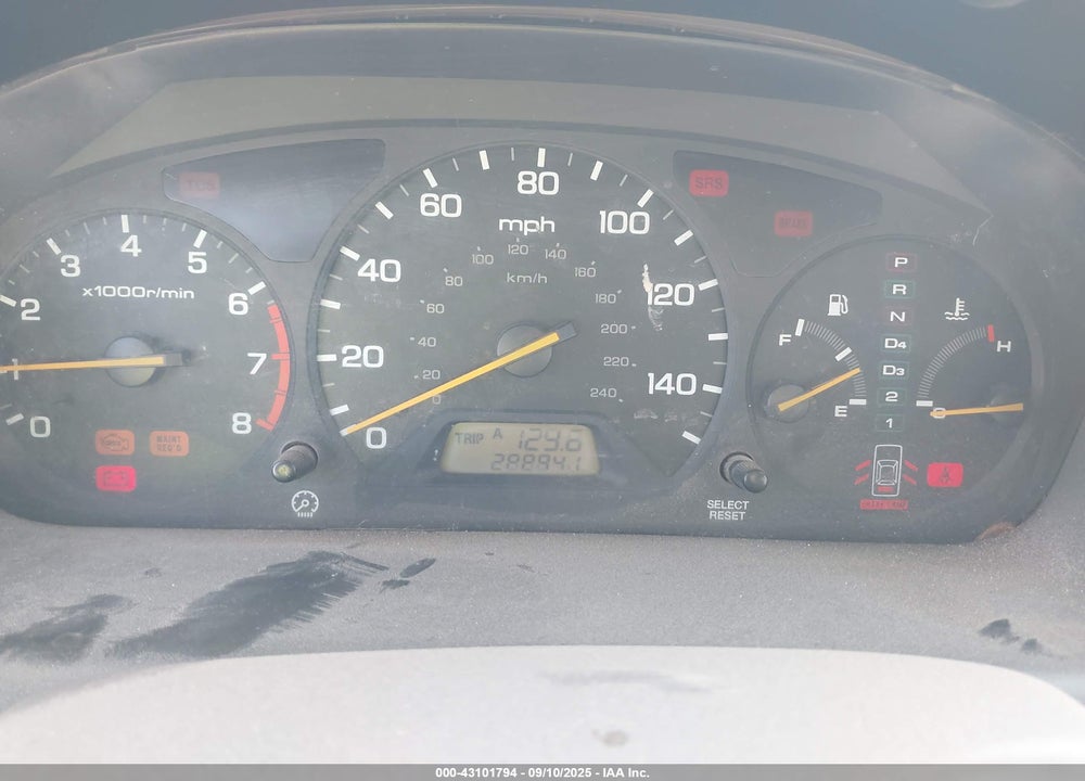 2002 HONDA ACCORD 3.0 EX VIN: 1HGCG16512A023092