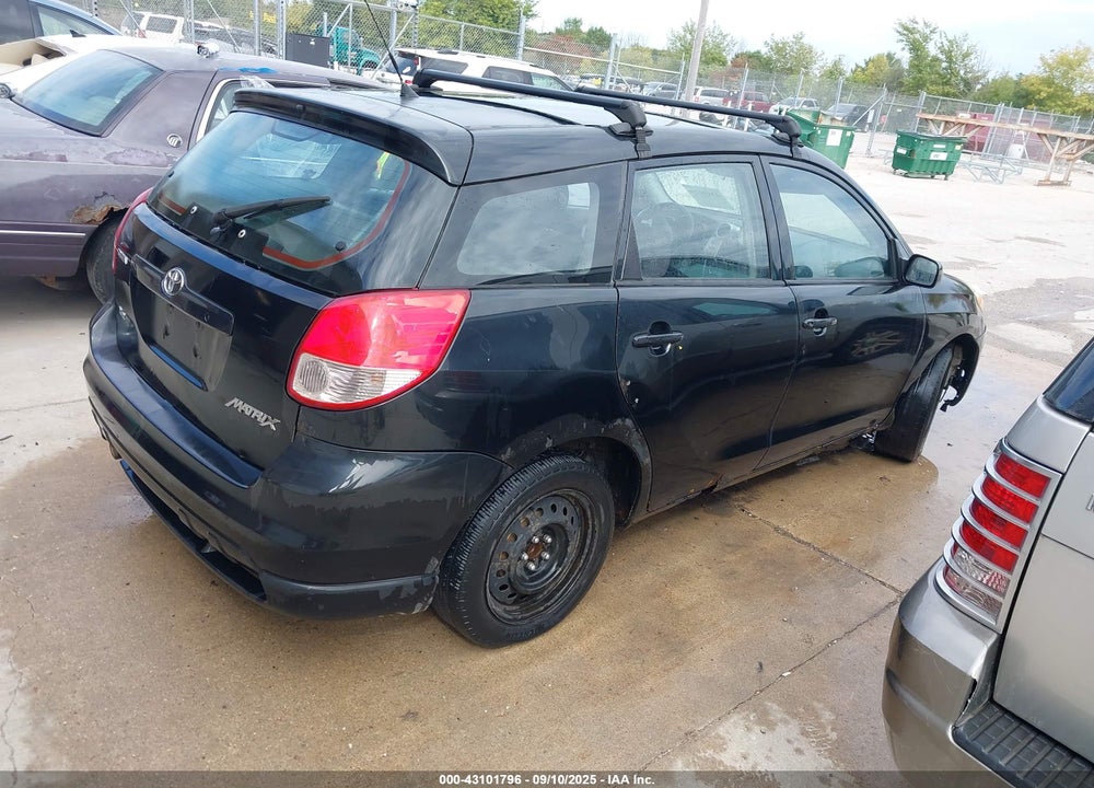 2004 TOYOTA MATRIX/XR VIN: 2T1KR32EX4C182522
