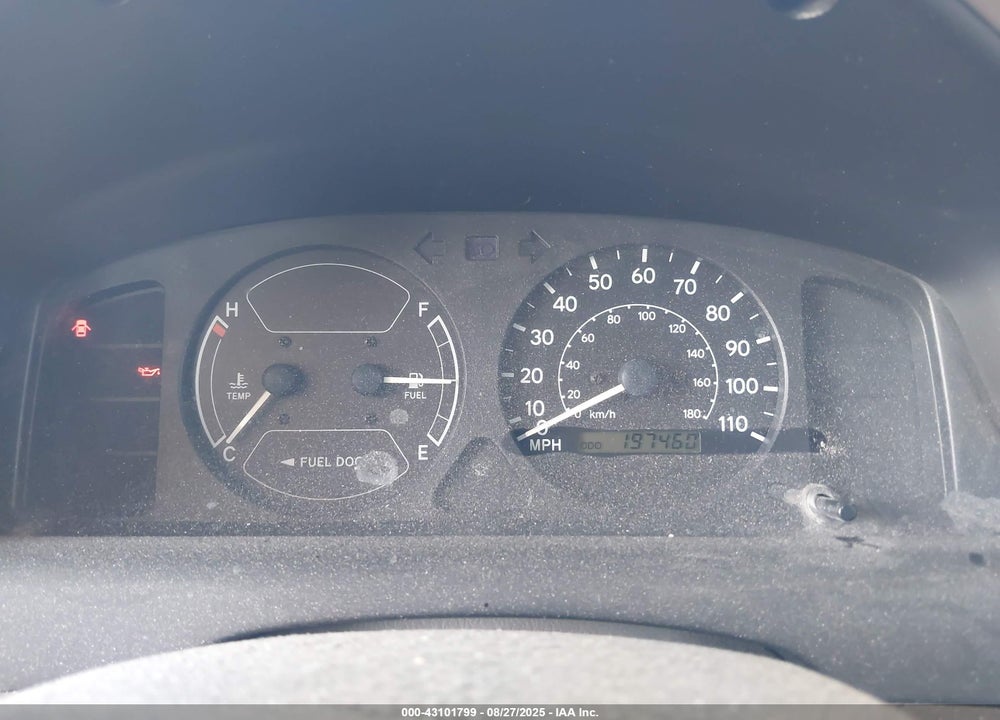 2000 TOYOTA COROLLA VE VIN: 2T1BR12EXYC327570