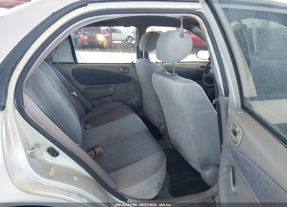 2000 TOYOTA COROLLA VE VIN: 2T1BR12EXYC327570
