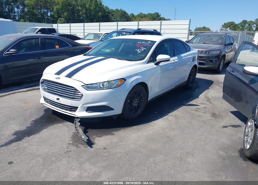 2016 FORD FUSION VIN: 3FA6P0G75GR369011