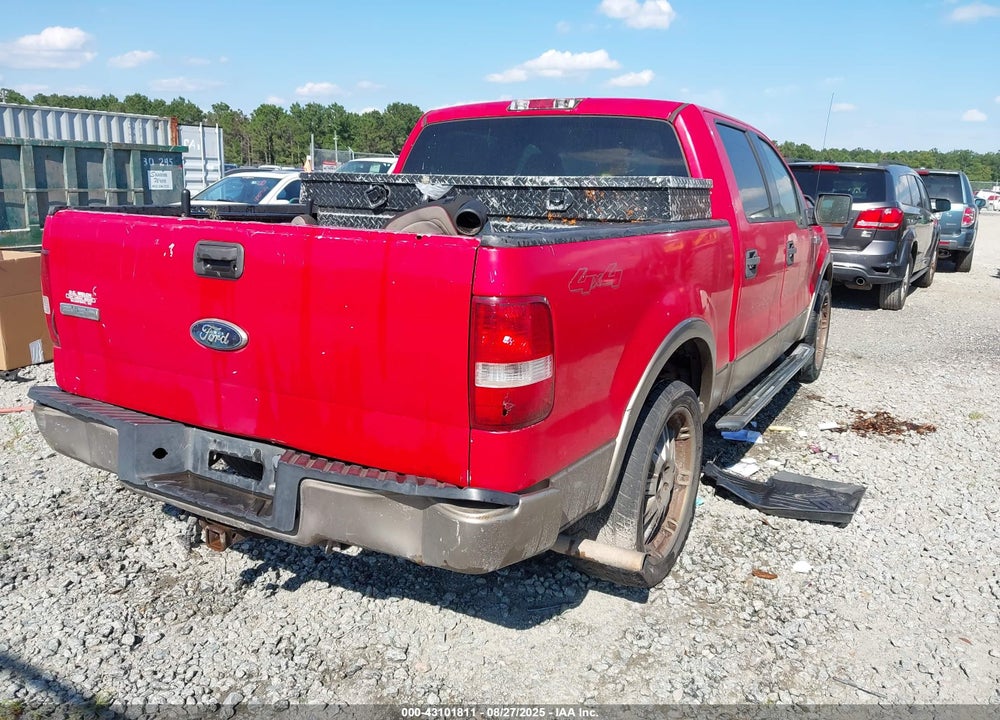 2006 FORD F-150 FX4/LARIAT/XLT VIN: 1FTPW14536KA89505