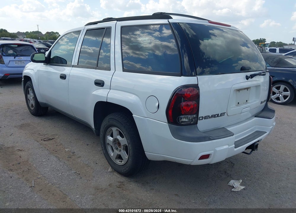 2002 CHEVROLET TRAILBLAZER LS VIN: 1GNDS13S322355838