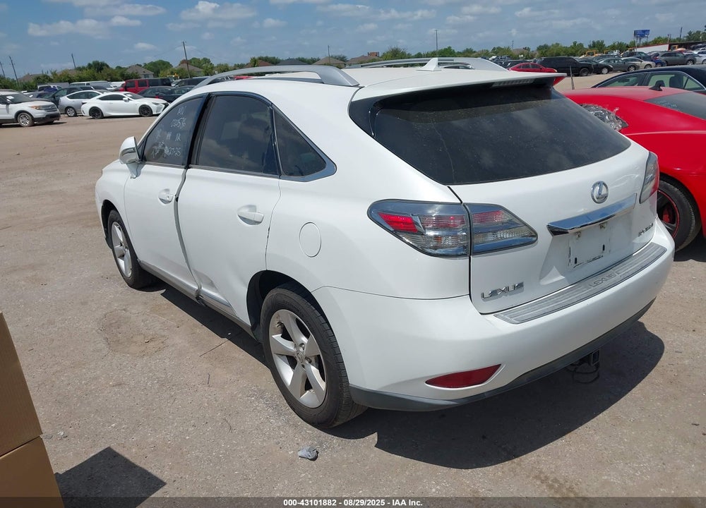 2010 LEXUS RX 350 VIN: 2T2BK1BA0AC030536