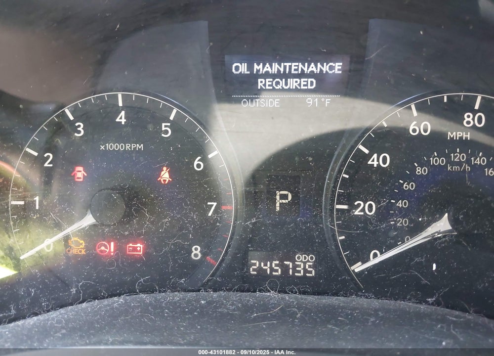 2010 LEXUS RX 350 VIN: 2T2BK1BA0AC030536