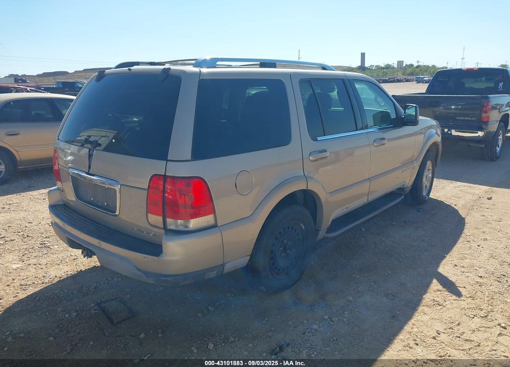 2004 LINCOLN AVIATOR VIN: 5LMEU68HX4ZJ23967