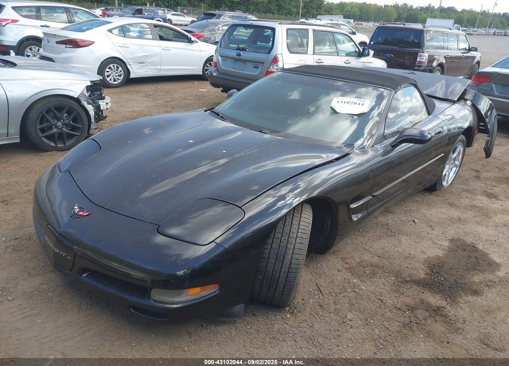 2000 CHEVROLET CORVETTE VIN: 1G1YY32G7Y5133160