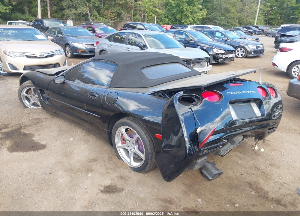 2000 CHEVROLET CORVETTE VIN: 1G1YY32G7Y5133160