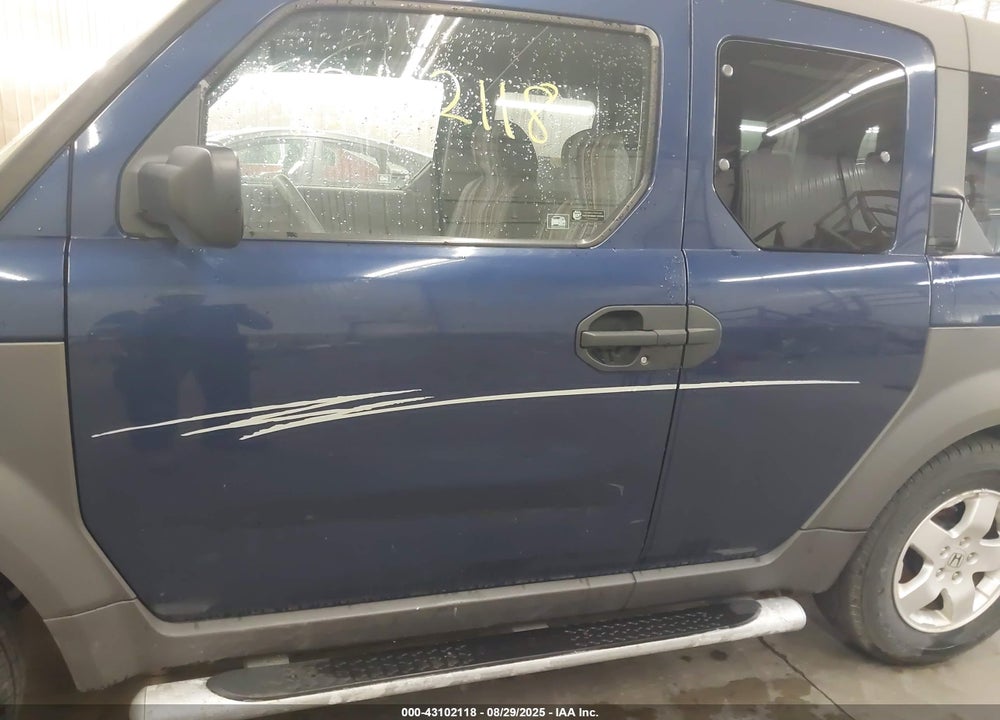 2003 HONDA ELEMENT EX VIN: 5J6YH28503L019698