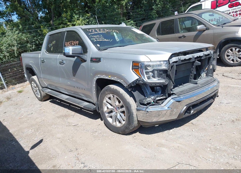 2019 GMC SIERRA 1500 SLT VIN: 3GTU9DEL8KG280704