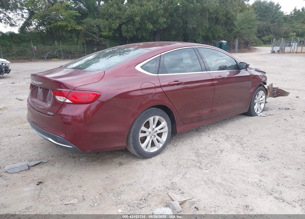 2016 CHRYSLER 200 LIMITED VIN: 1C3CCCAB6GN167955