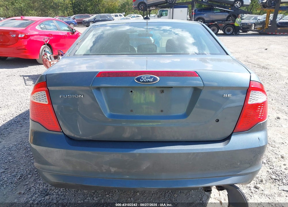 2012 FORD FUSION VIN: 3FAHP0HAXCR185437