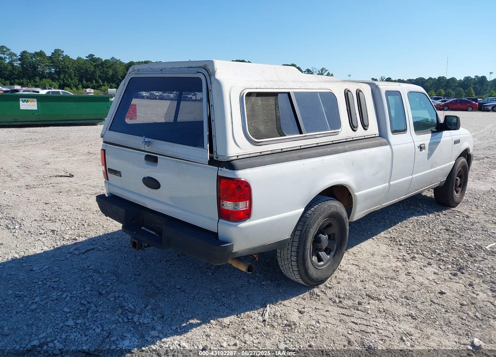 2007 FORD RANGER SPORT/STX/XL/XLT VIN: 1FTYR14U97PA58332
