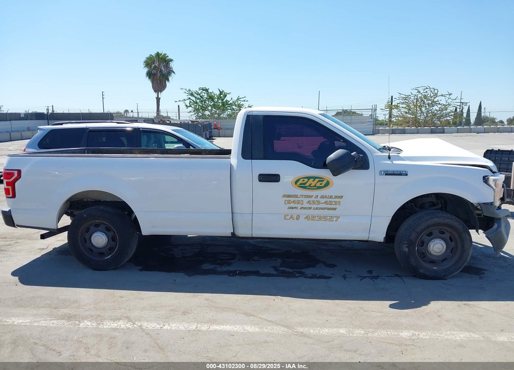 2018 FORD F-150 VIN: 1FTMF1CB2JKC34648
