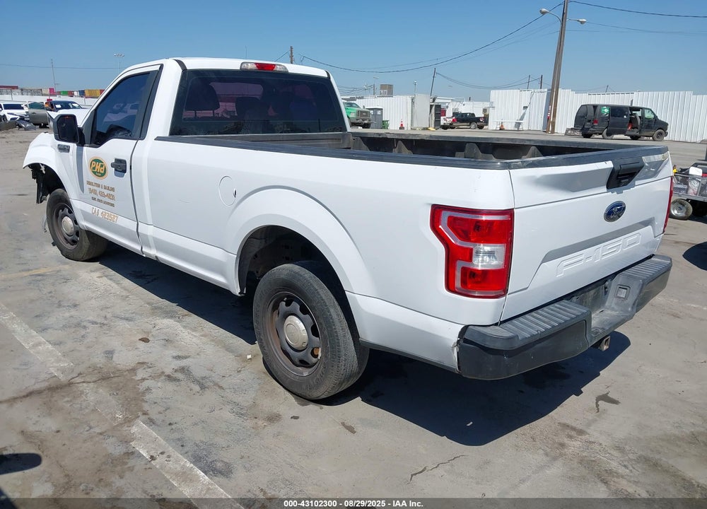 2018 FORD F-150 VIN: 1FTMF1CB2JKC34648