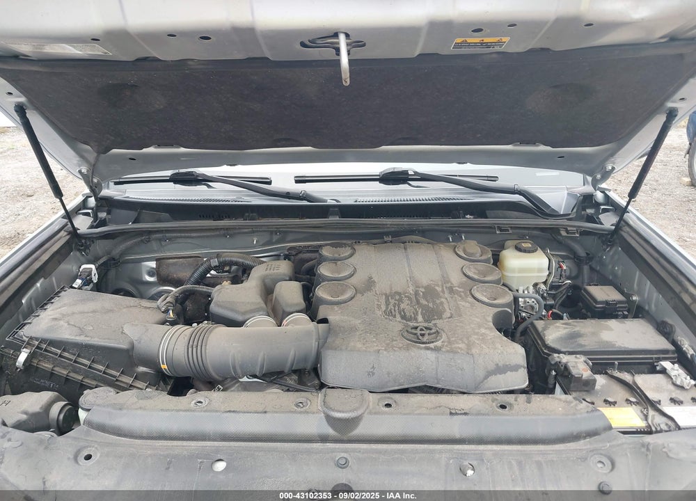 2021 TOYOTA 4RUNNER TRD OFF ROAD VIN: JTEPU5JR9M5933588