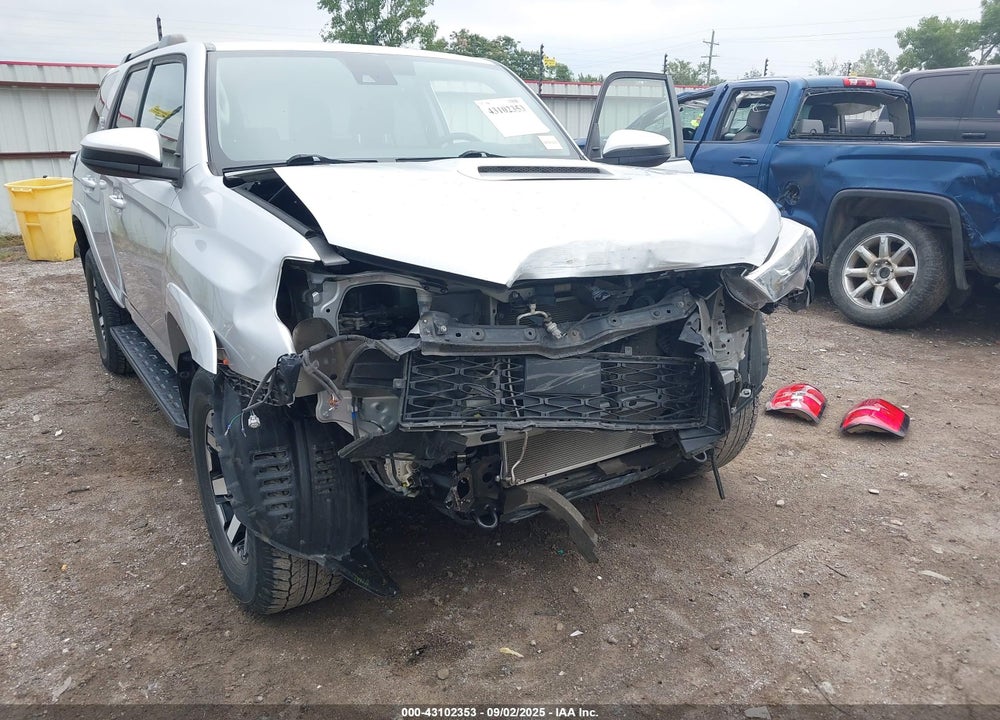 2021 TOYOTA 4RUNNER TRD OFF ROAD VIN: JTEPU5JR9M5933588