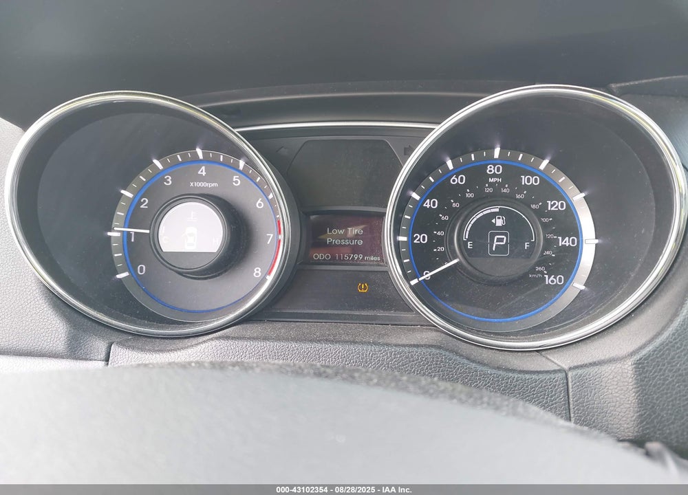2014 HYUNDAI SONATA GLS VIN: 5NPEB4AC7EH871701