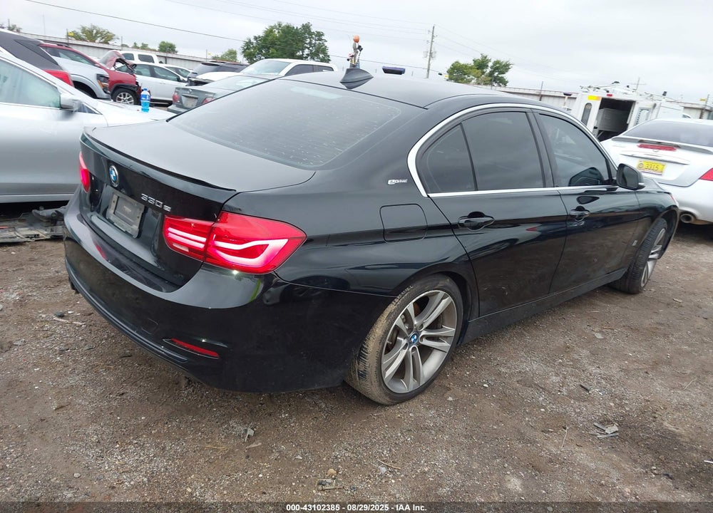 2018 BMW 3 SERIES VIN: WBA8E1C55JA171644