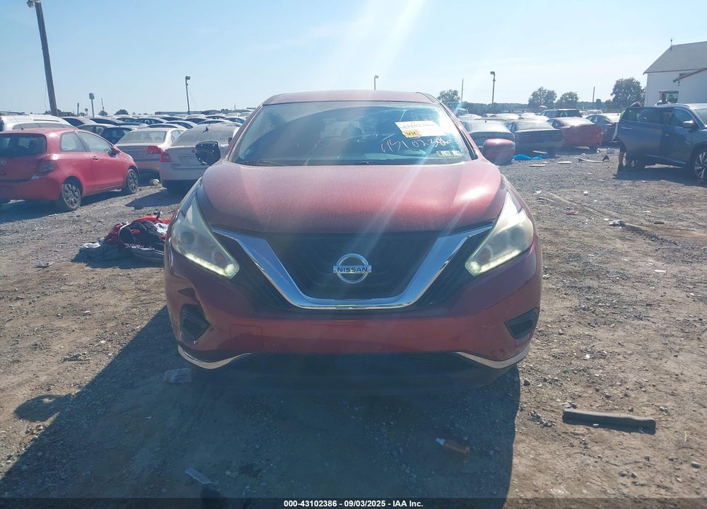 2016 NISSAN MURANO VIN: 5N1AZ2MH2GN148424