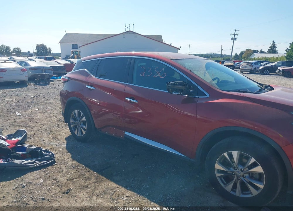 2016 NISSAN MURANO VIN: 5N1AZ2MH2GN148424