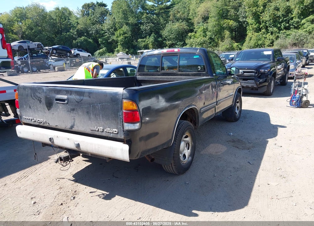 2002 TOYOTA TUNDRA SR5 V8 VIN: 5TBKT441X2S231121
