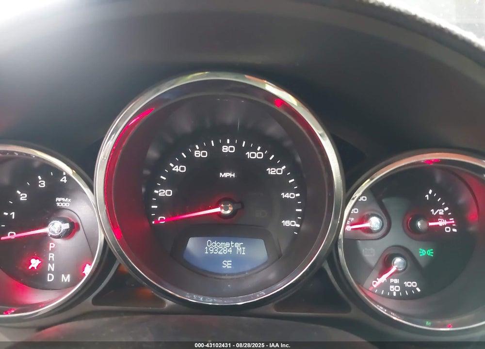 2012 CADILLAC CTS VIN: 1G6DG5E57C0146661